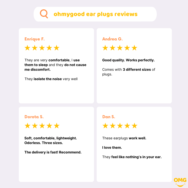 ohmygood™ Ear Plugs